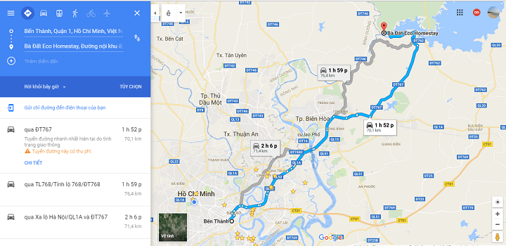 Ban do Ba Dat Homestay