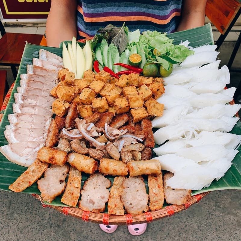 Bún đậu mắm tôm Cô Chang Biên Hòa