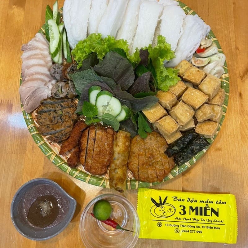 Bún đậu Ba Miền 9999 Biên Hòa