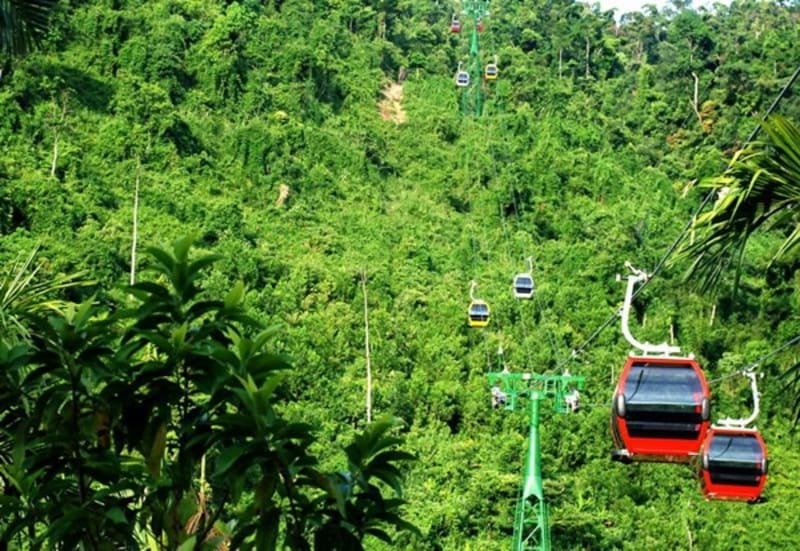 Cáp treo núi Chứa Chan