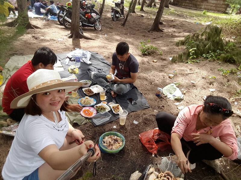 Cắm trại Đảo Dừa Lửa