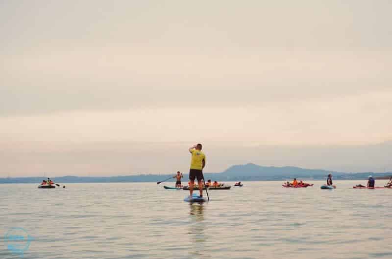 Chèo SUP Hồ Trị An