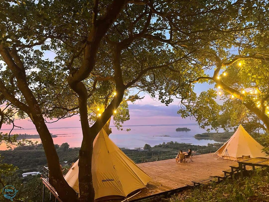 Cắm trại Hồ Trị An Đồng Nai