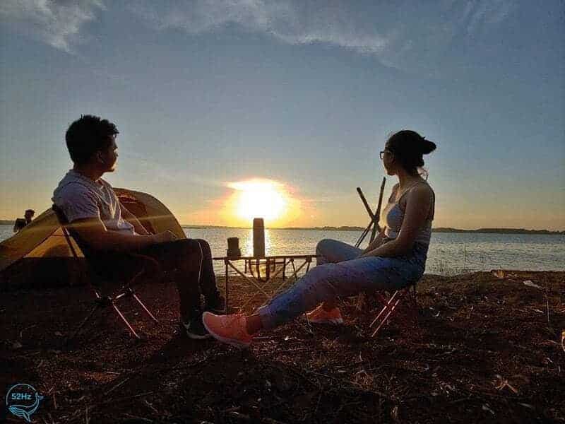 Bình minh Hồ Trị An