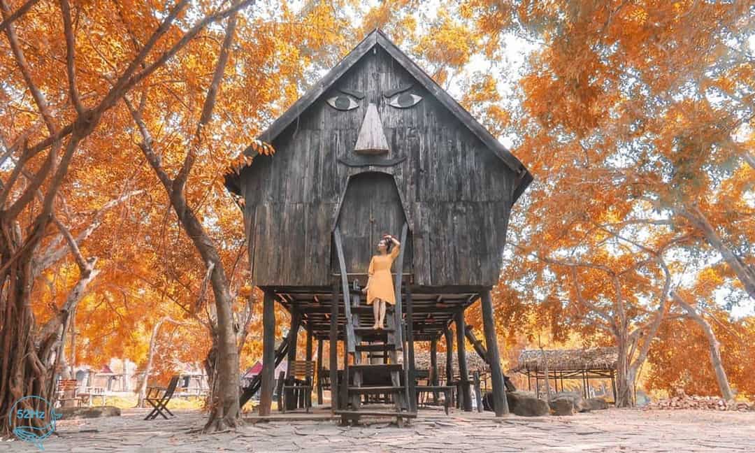 Check-in tại khu du lịch Cao Minh