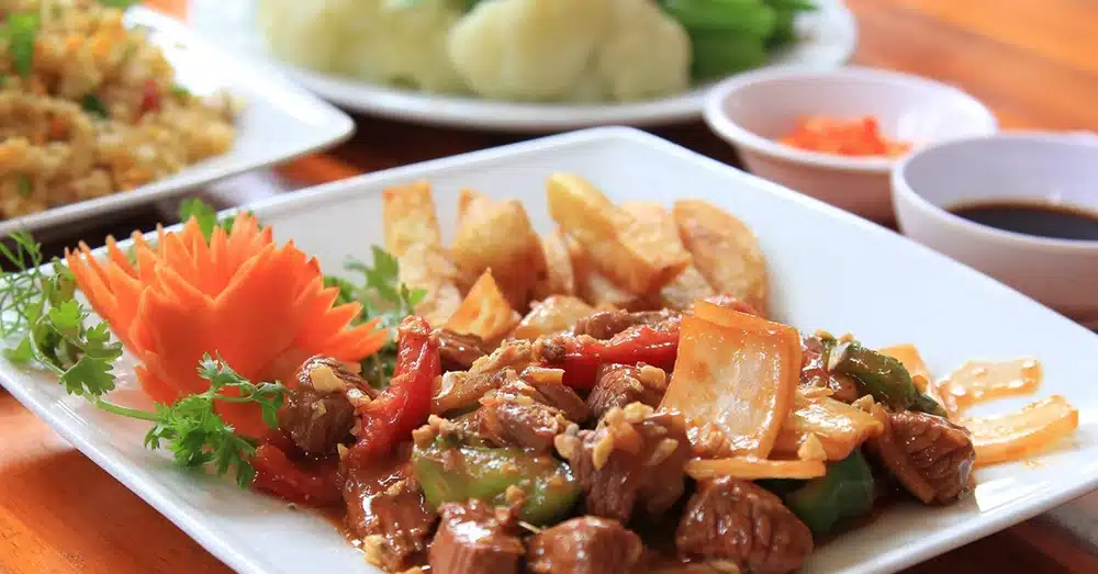 Ẩm thực khu du lịch Vườn Xoài