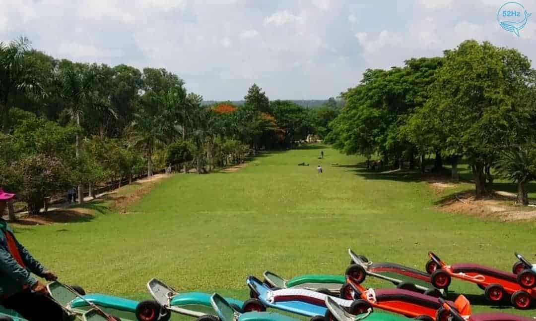 Các trò chơi tại khu du lịch Vườn Xoài