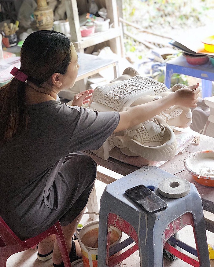 quy trình làm gốm Biên Hòa