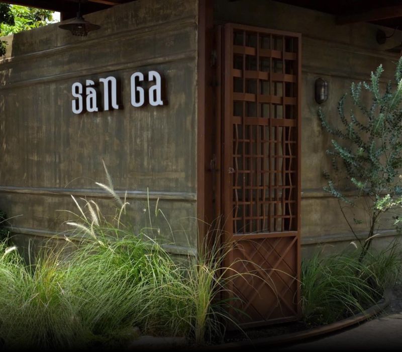 Mặt tiền Sân Ga Cafe Dining