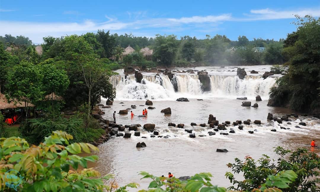Trải nghiệm tắm thác Giang Điền